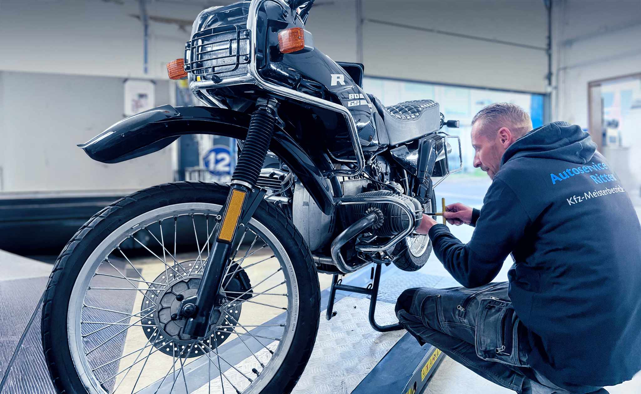 Fahrwerk Service Motorrad